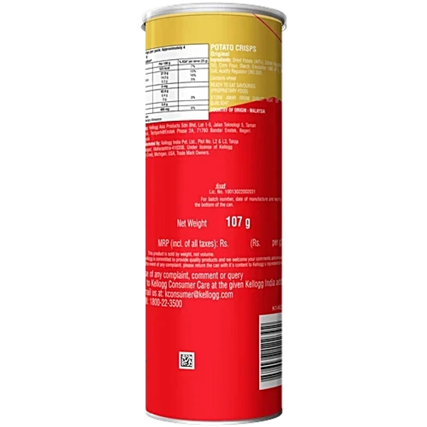 Pringles Chips Original 107 g