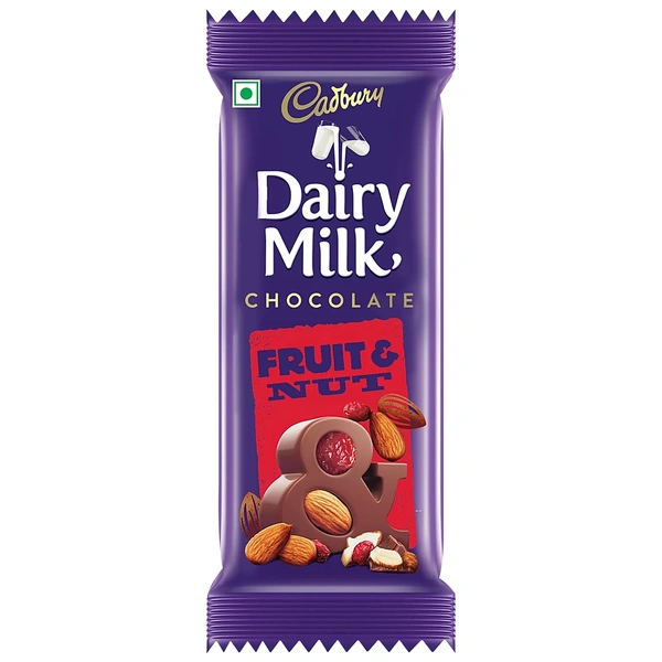Cadbury Dairy Milk Fruit And Nut Bar Chocolate 80 g