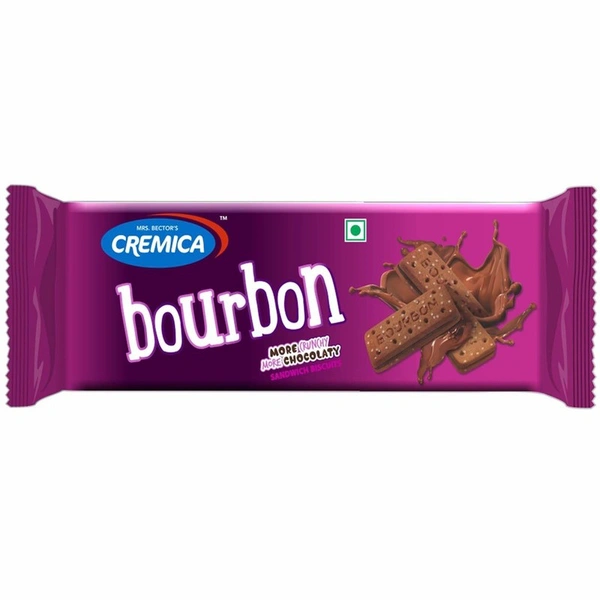 Cremica Cream Biscuits Bourbon 120 g