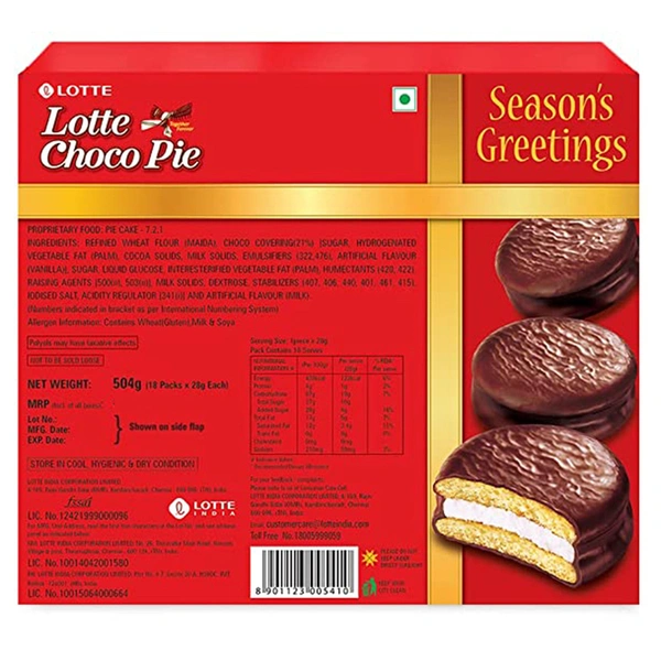 Lotte Choco Pie 504 g