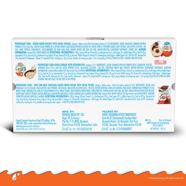 Kinder Happiness Chocolate 184.2 g