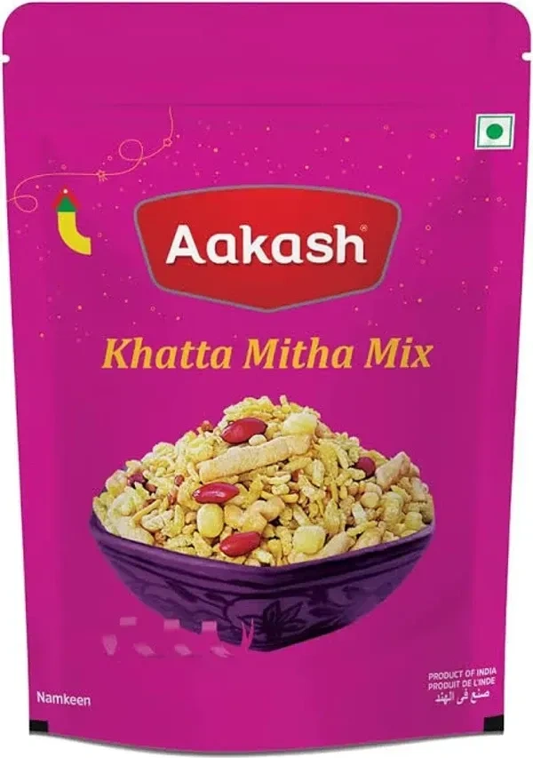 Aakash Namkeen Khatta Mitha Mix, 900 g