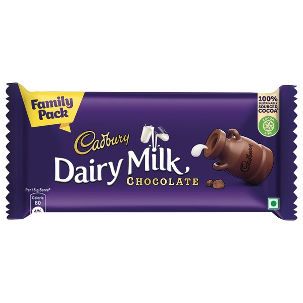 Cadbury Dairy Milk Family Pack 123 g