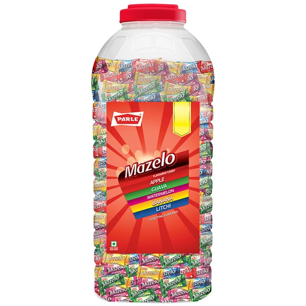 Parle Assorted Mazelo Toffee Jar 3.168 Kg + 316.8 g