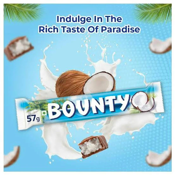 Bounty Coconut Filled Chocolate Bar 57 g