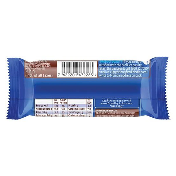 Cadbury Oreo Chocolate Creme Biscuit 43.75 g
