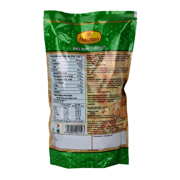 Haldiram's Namkeen Bhel Puri, 150 g