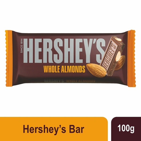 Hershey's Choco Whole Almond Bar 100 g
