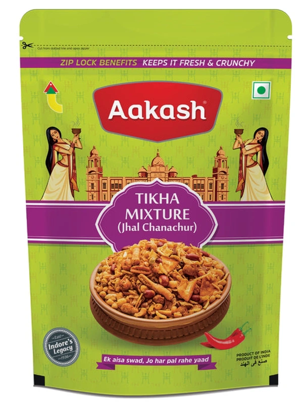 Aakash Namkeen Tikha Mixture, 900 g