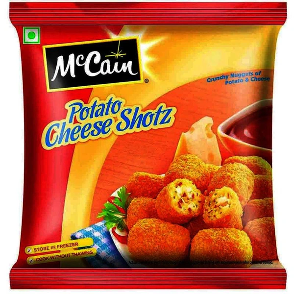 McCain Potato Cheese Shotz, 400 g
