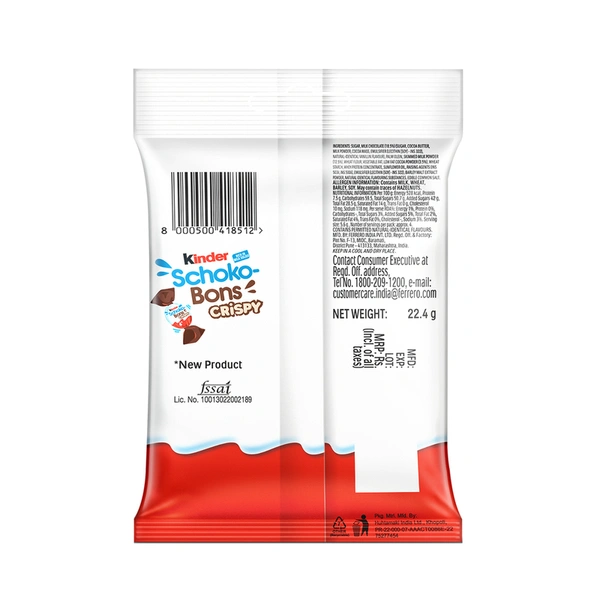 Kinder Schoko Bons Crispy Wafer 22.4 g