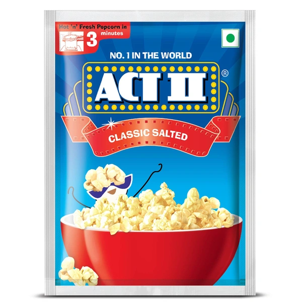 Act ll Classic Salted Popcorn 38 g