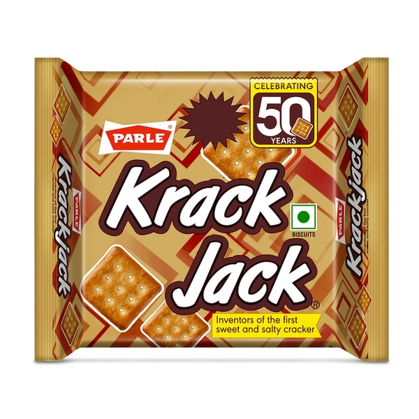 Parle Krackjack Sweet & Salty Biscuits 56.7 g + 6.3 g