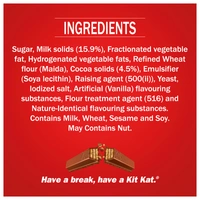 KitKat Nestle KitKat Chocolate 123.2 g