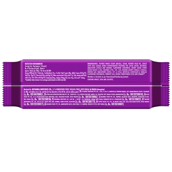 Britannia Chocolate Krunch Biscuits 63 g