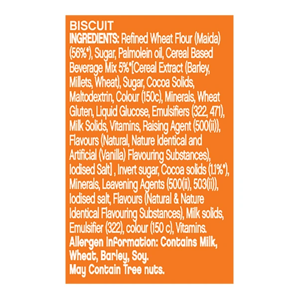 Cadbury Bournvita Pro Health Vitamins Chocolate Biscuits 37.2 g