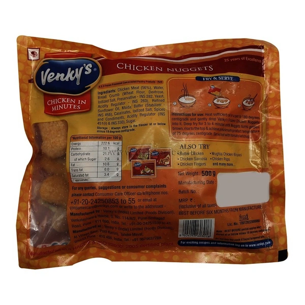 Venky's Chicken Nuggets 500 g