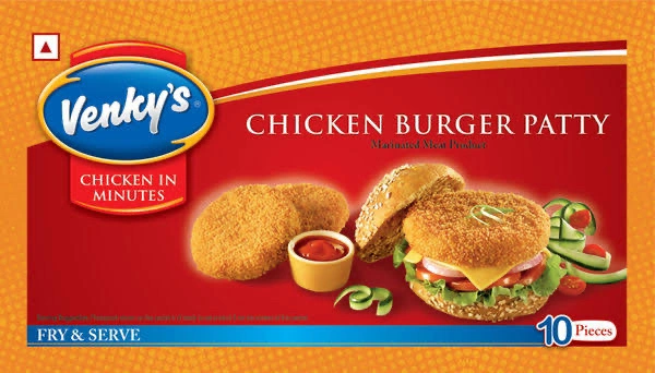 Venky's Chicken Burger Patty 500 g
