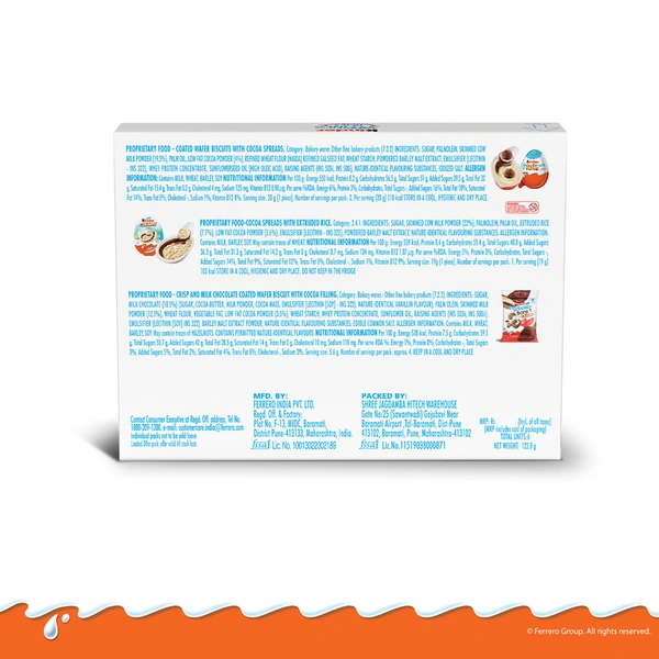 Kinder Happiness Chocolate 122.8 g