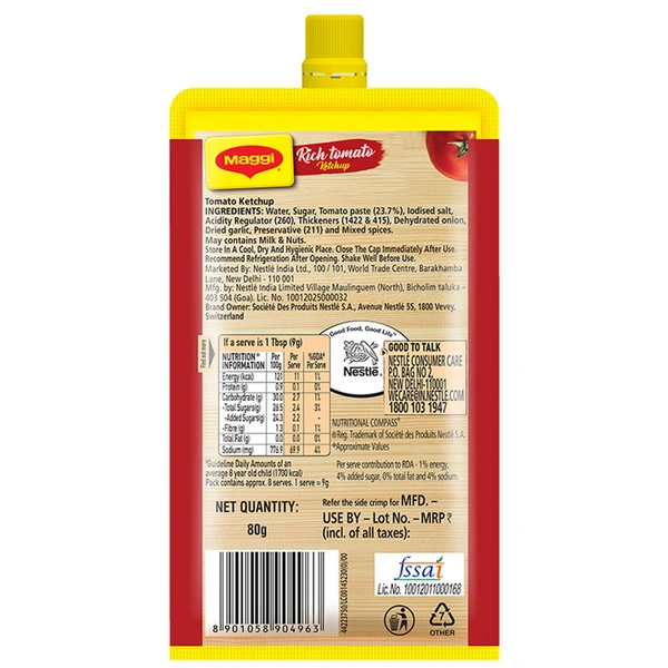 Maggi Pichkoo 80 G