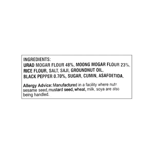 Kranti Agarwal 420 Papad Moong Sada, 400 g
