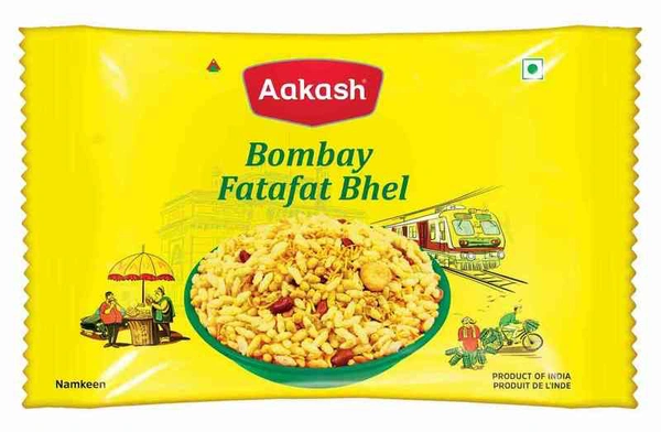 Aakash Namkeen Bombay Fatafat Bhel, 120 g