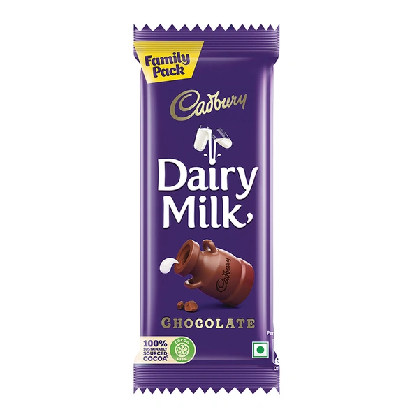 Cadbury Dairy Milk Family Pack Chocolate 134 g