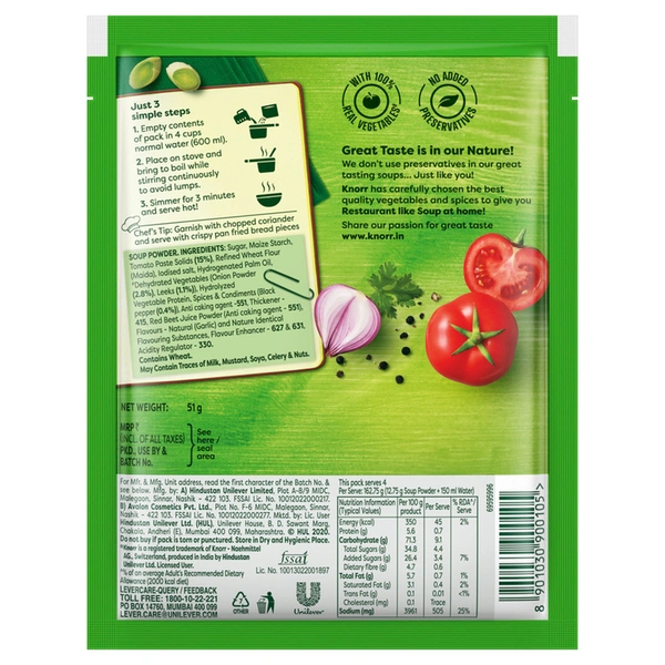 Knorr Thick Tomato Soup 51 g