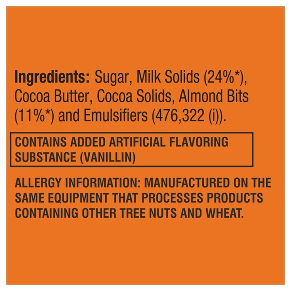 Hershey's Kisses Almond 100.8 g