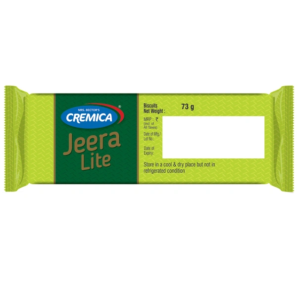 Cremica Salt Biscuits Jeera Lite 73 g
