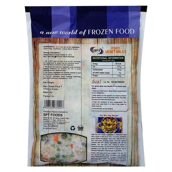 SPT Mix Veg 500 g