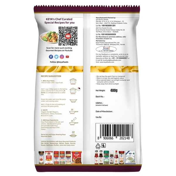 Keya Shell Pasta 400 g