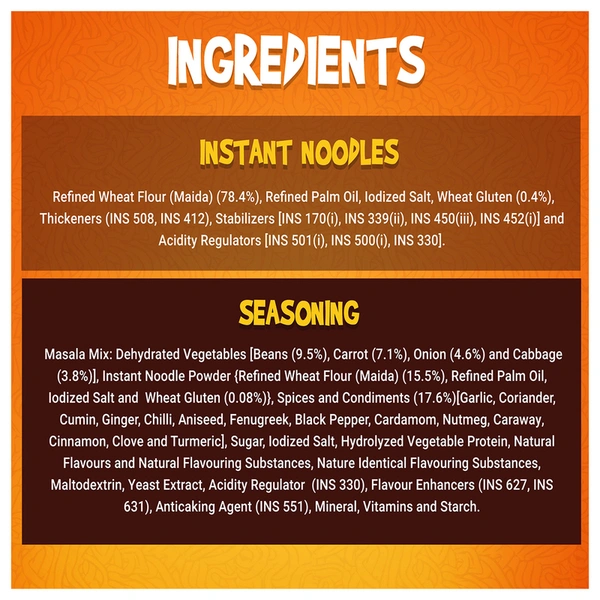 Yippee Magic Masala Noodles 520 g