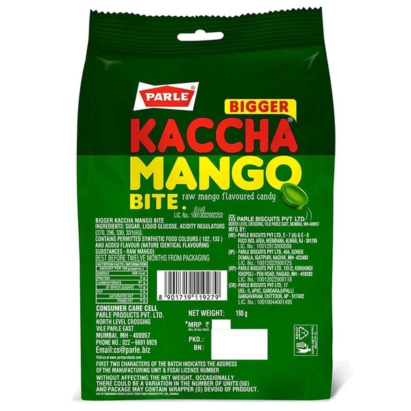 Parle Kaccha Mango Candy 24 N (198 g Each)