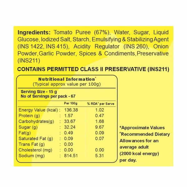 Surabhi Classic Tomato Ketchup 900 G