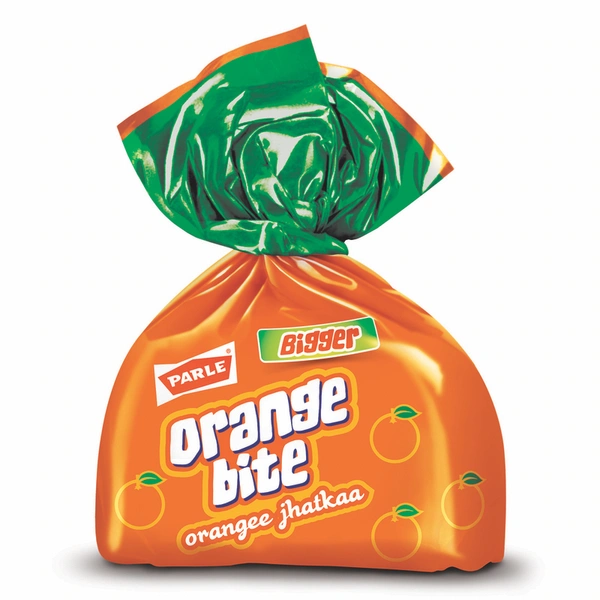 Parle Bigger Orangebite Candy Pouch 390 g