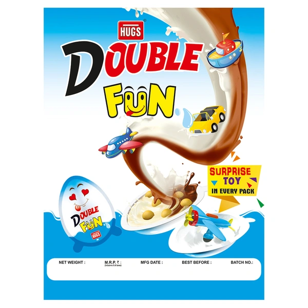 Hugs Double Fun Choco Box 1 N