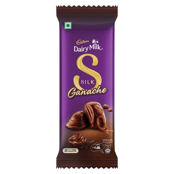 Cadbury ganache Dairy Milk Silk Chocolate 58 g