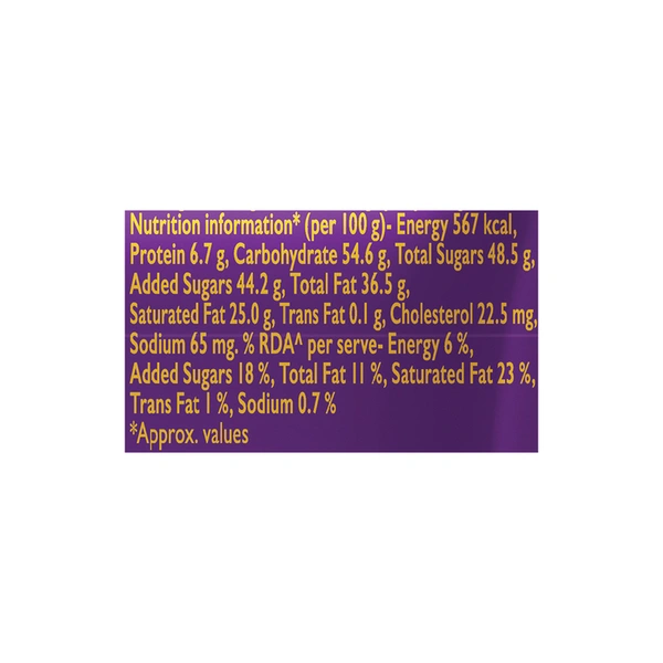 Cadbury ganache Dairy Milk Silk Chocolate 58 g