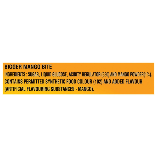 Parle Big Mango Bite Jar 627.9 g