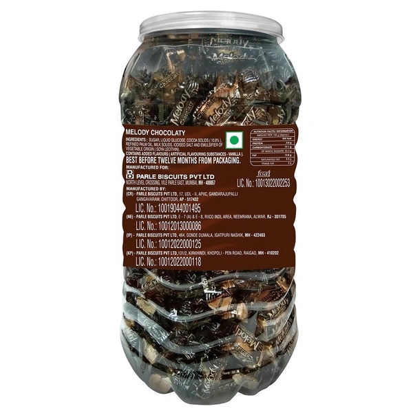 Parle Melody Chocolaty Jar 617 g