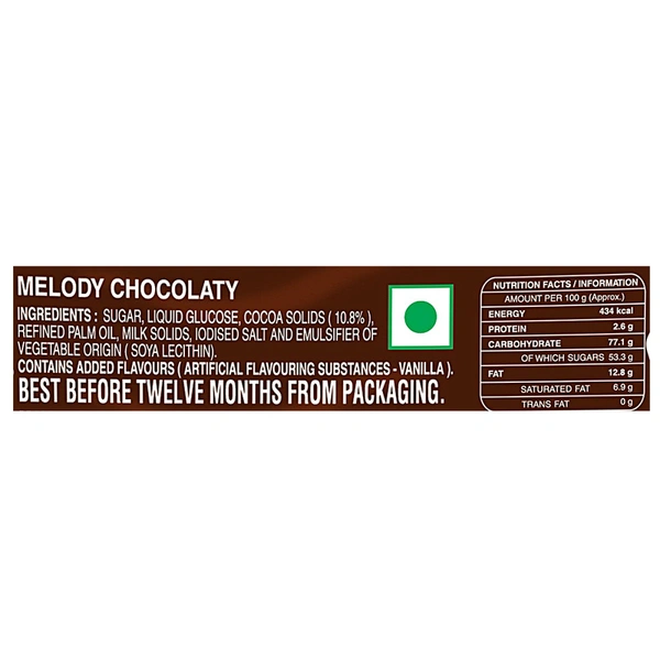 Parle Melody Chocolaty Jar 617 g