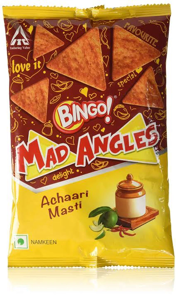 Bingo Mad Angles Large, Achari Masti, 66 g