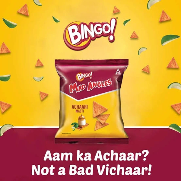 Bingo Mad Angles Large, Achari Masti, 66 g