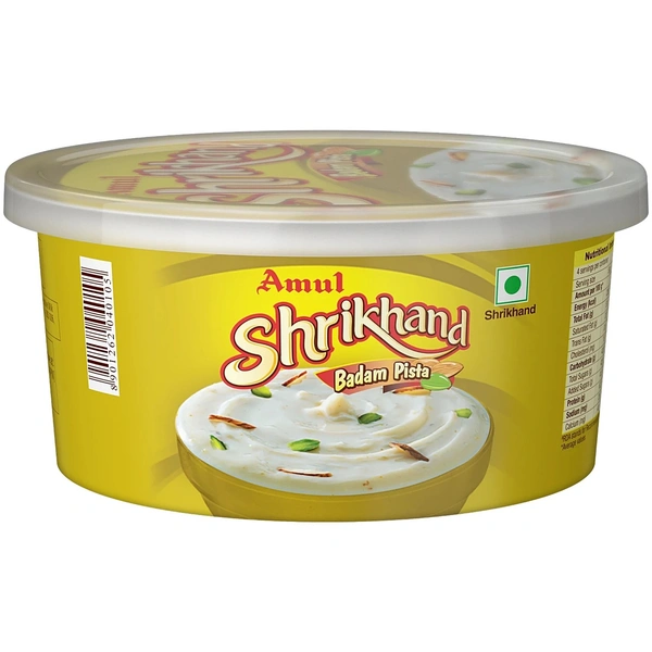 Amul Shrikhand Badam Pista Cup, 200 g