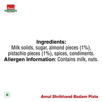 Amul Shrikhand Badam Pista Cup, 200 g