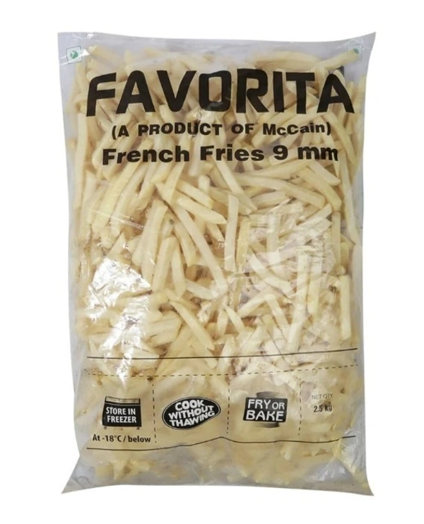McCain Favorita French Fries Size 9 Mm, 2.5 kg