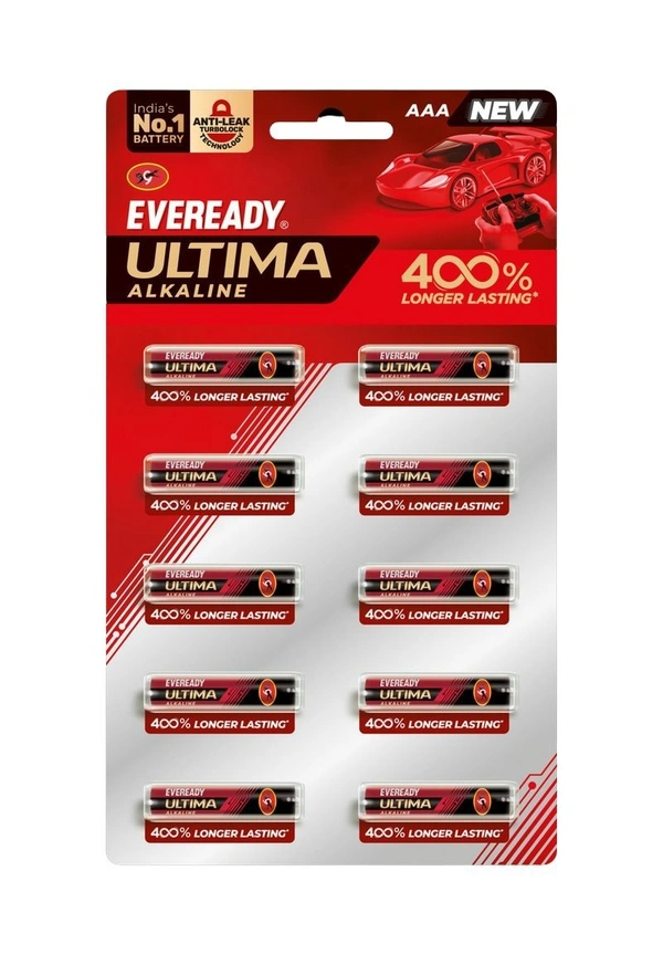 Eveready Alkaline 2012 AAA Cell 10 U