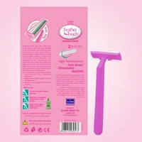 Vi-John Feather Touch Twin Blade Woman Razor Pack 5 N