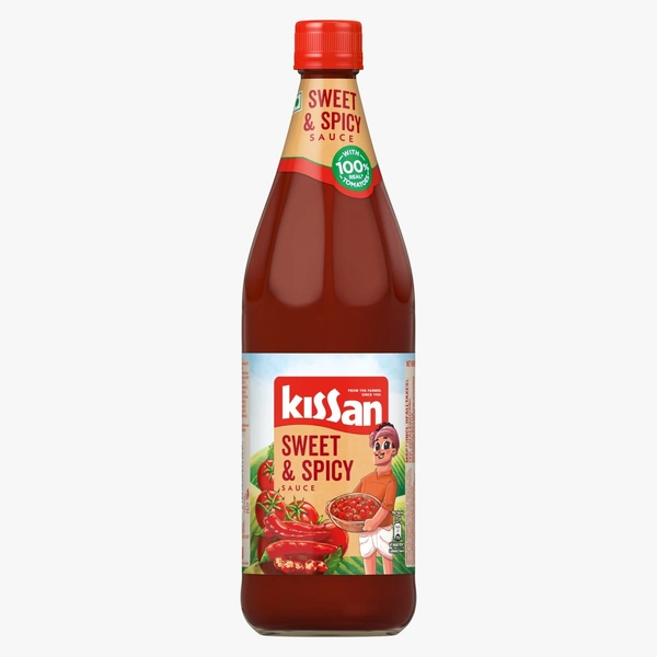 Kissan Ketchup No Onion & Garlic, 1 Kg